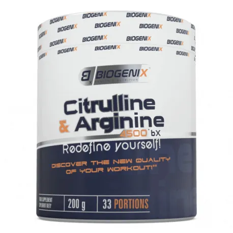 Biogenix Citrulline & Arginine 4500 BX - 200g