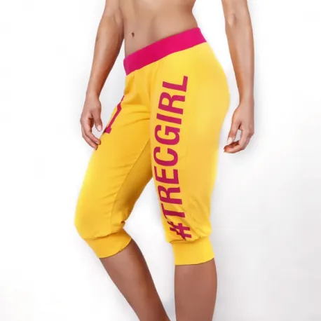 Trec Wear® 3/4 Pants TRECGIRL 001 Yellow