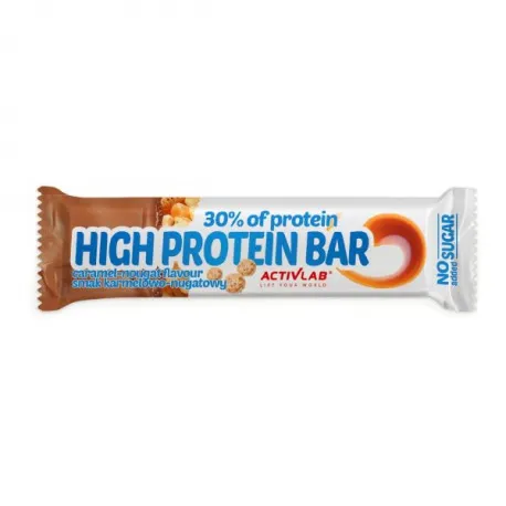 Activlab High Protein Bar 30% nougat - caramel - 46g