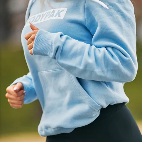 Bluza z kapturem damska BLUE BODYPAK