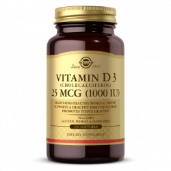Solgar Vitamin D3 1000 IU - 250 kaps.
