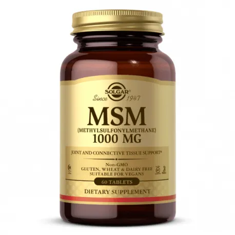 Solgar MSM 1000 mg - 60 tabl.