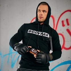 Bluza z kapturem męska BLACK BODYPAK