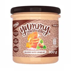 6PAK Nutrition Yummy Cream 300g - Delicious Salted Caramelnut