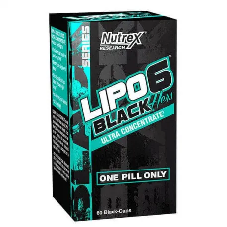 Nutrex Lipo-6 Black Hers Ultra Concentrate - 60 kaps.