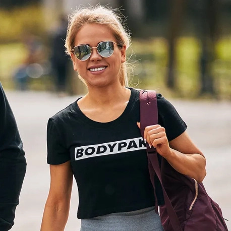 BODYPAK T-Shirt Damski - Black
