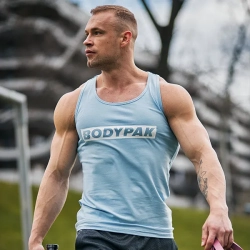 BODYPAK Tank Top Męski - Blue
