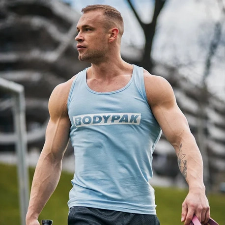 Tank Top Męski Blue
