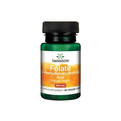 Swanson Folate 800mcg - 30 kaps.