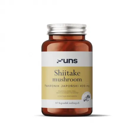 UNS Shiitake Mushroom - 60 vege kaps.