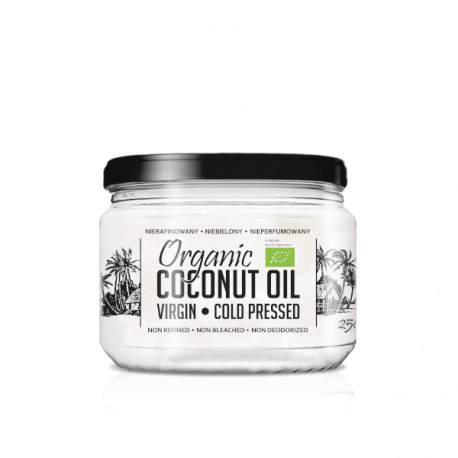 Diet Food Coconut Oil (Nierafinowany Olej Kokosowy) - 250ml