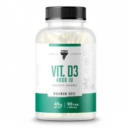 Trec Vitality Vit. D3 4000 IU - Witamina D3 w kapsułkach - 90 kaps.