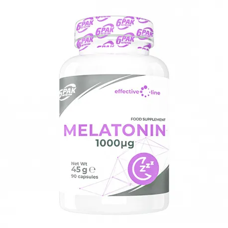 6PAK Nutrition Effective Line Melatonin - 90 kaps.