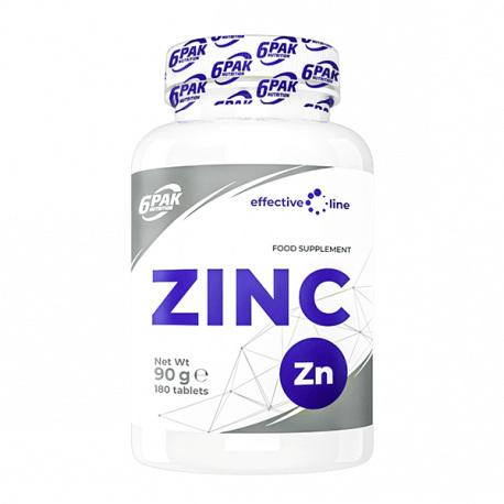 6PAK Nutrition Effective Line Zinc - 90 tabl.