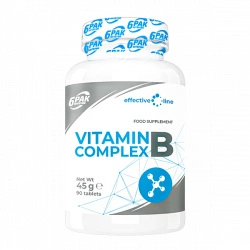 6PAK Nutrition Effective Line Vitamin B Complex - 90 tabl. 