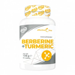 6PAK Nutrition Effective Line Berberine + Turmeric - 90 tabl.