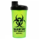 BODYPAK Shaker WARNING Green/Black - 700ml