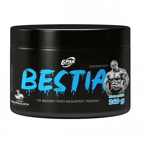 6PAK Nutrition Bestia - 240g