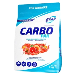 6PAK Carbo Pak - 1000g