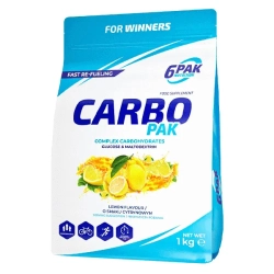 6PAK Carbo Pak - 1000g
