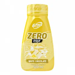 6PAK Nutrition Syrup ZERO White Chocolate  - 500ml