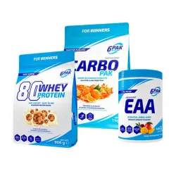 Białko + Carbo + Aminokwasy od 6PAK Nutrition