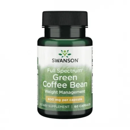 Swanson Green Coffee Bean 400mg - 60 kaps.