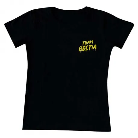 6PAK Nutrition T-Shirt Bestia Black/Yellow WMN - 1 szt.