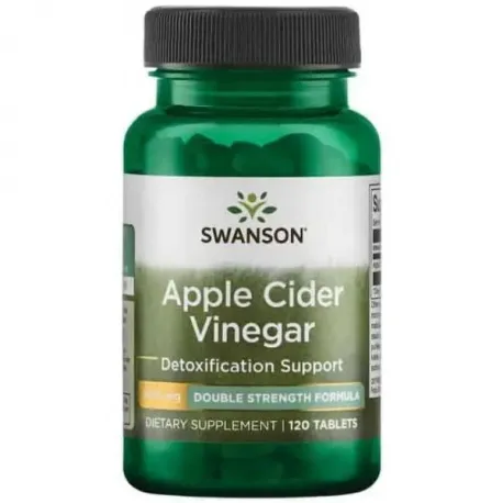 Swanson Apple Cider Vinegar 200mg - 120 tabl.