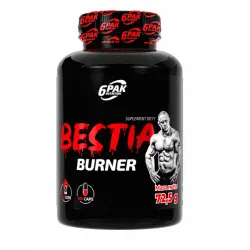 6PAK Nutrition Bestia Burner - 100 kaps. Spalacz tłuszczu