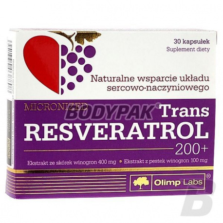 Olimp Trans Resveratrol 200+ - 30 kaps. 
