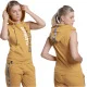 Trec Wear® Boxer Hoodie TRECGIRL 03 Stripe Beige