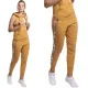Trec Wear® Pants TRECGIRL 005 Jogger Stripe Beige