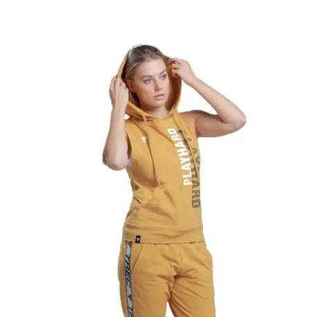 Trec Wear® Boxer Hoodie TRECGIRL 03 Stripe Beige