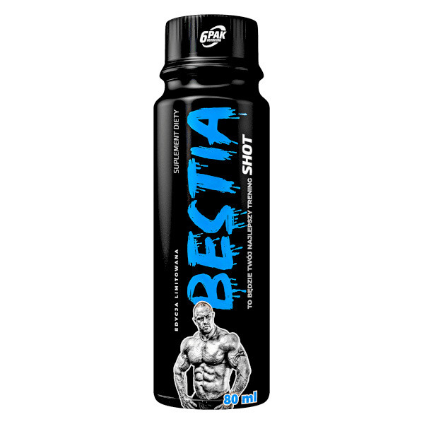 6PAK NEW Bestia Shot - 80ml