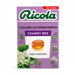 Ricola Cukierki Ziołowe Bez Cukru Oryginalne Ziołowe - 27,5 g