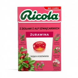 Ricola Cukierki Ziołowe Bez Cukru Oryginalne Ziołowe - 27,5 g