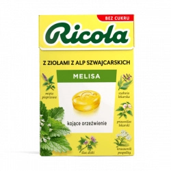 Ricola Cukierki Ziołowe Bez Cukru Melisa - 27,5 g