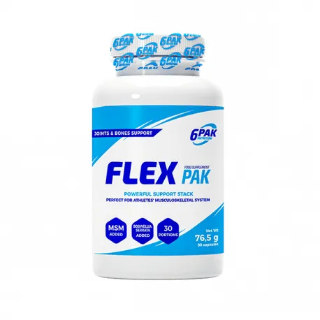 6PAK Nutrition FLEX PAK - 90 kaps.