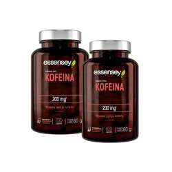 Essensey Kofeina 200mg + ekstrakt z grapefruita skupienie i energia