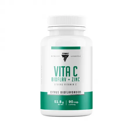 Trec Vitality Vita C Bioflav + Zinc - 90 kaps.