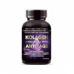 Intenson Kolagen + Hialuron + wit C ANTI-AGE - 120 tab.