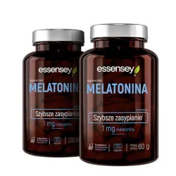 Essensey Melatonina Szybsze zasypianie 2 x 120 kaps