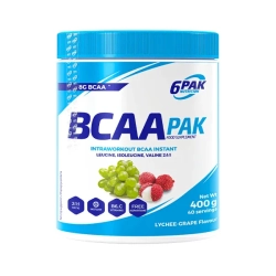 6PAK Nutrition BCAA PAK - 400g