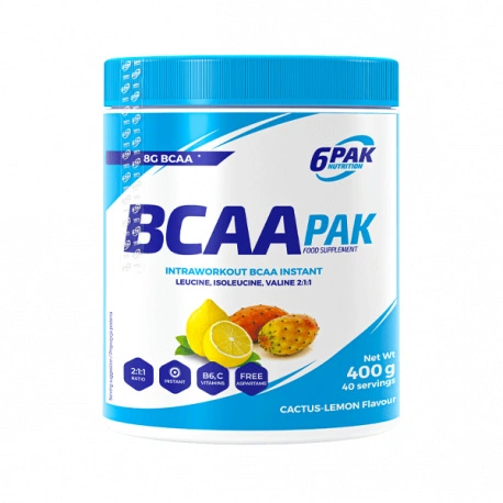 6PAK Nutrition BCAA PAK - 400g