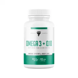 Trec Vitality Omega 3 + Q10 - 60 kaps.