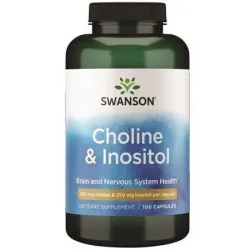 Swanson Choline & Inositol - 100 kaps.
