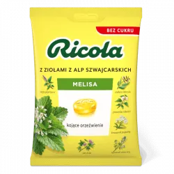 Ricola Cukierki Ziołowe Bez Cukru Melisa - 68g