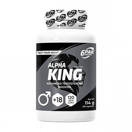 6PAK Nutrition Alpha King - 120 kaps.