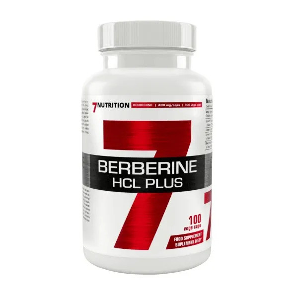 7Nutrition Berberine HCL PLUS - 100 kaps.